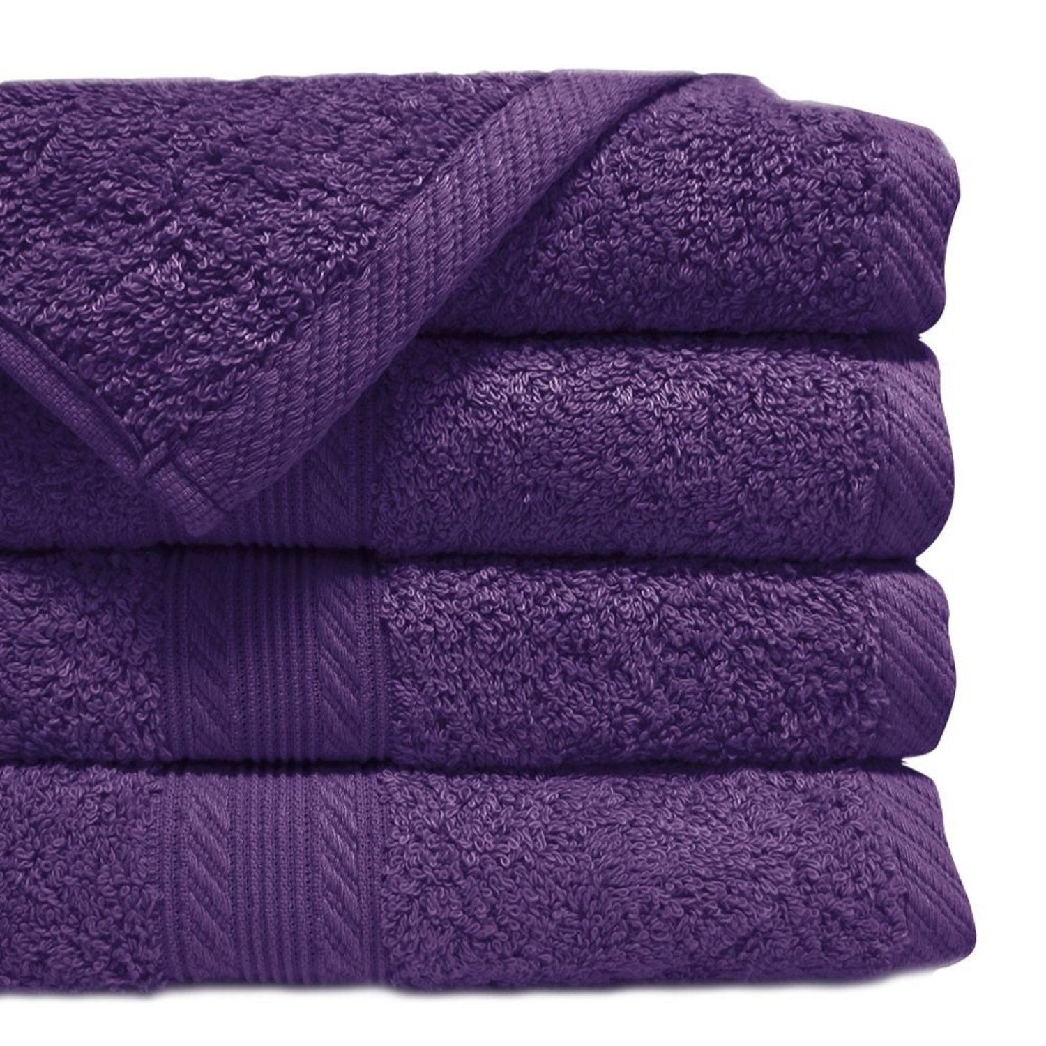 TOALLA DE MANO 45×90 CM / MORADO – LOURDES - 1
