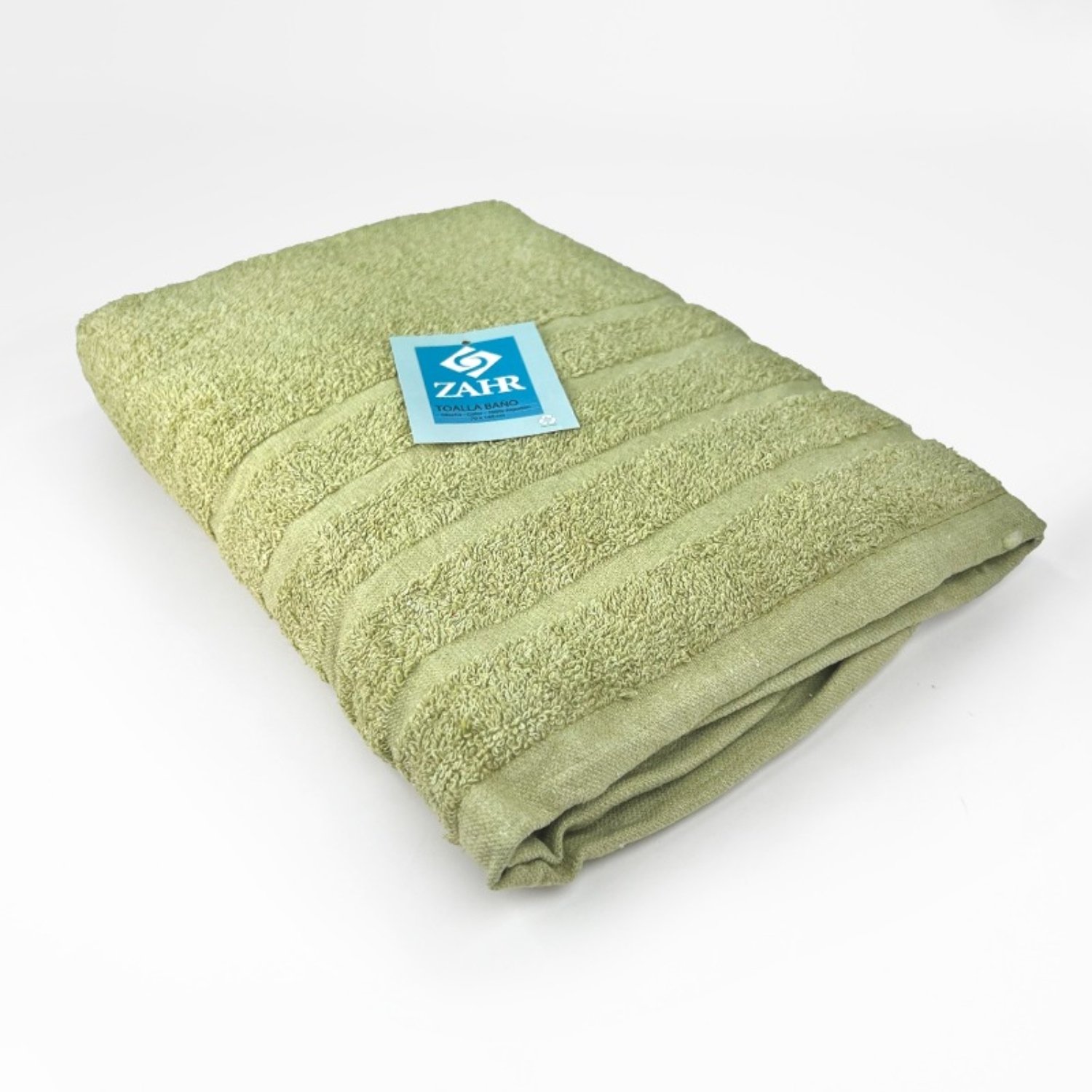 TOALLA DE BAÑO COLECCION 70×140 CM / VERDE MUSGO – ZAHR - 3