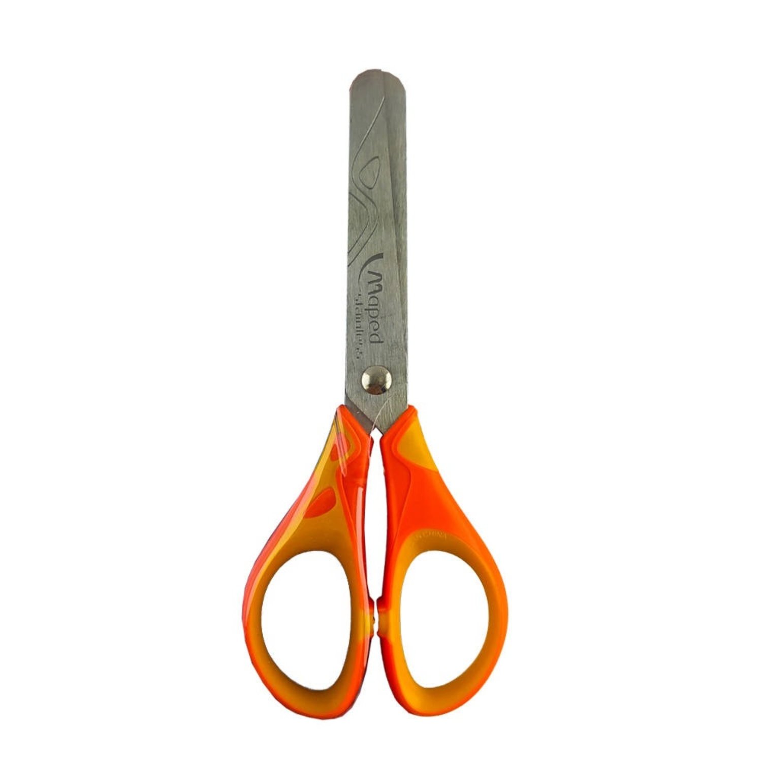 PACK X 4 TIJERA MANGO NARANJA SOFT 13 CM – MAPED - 3