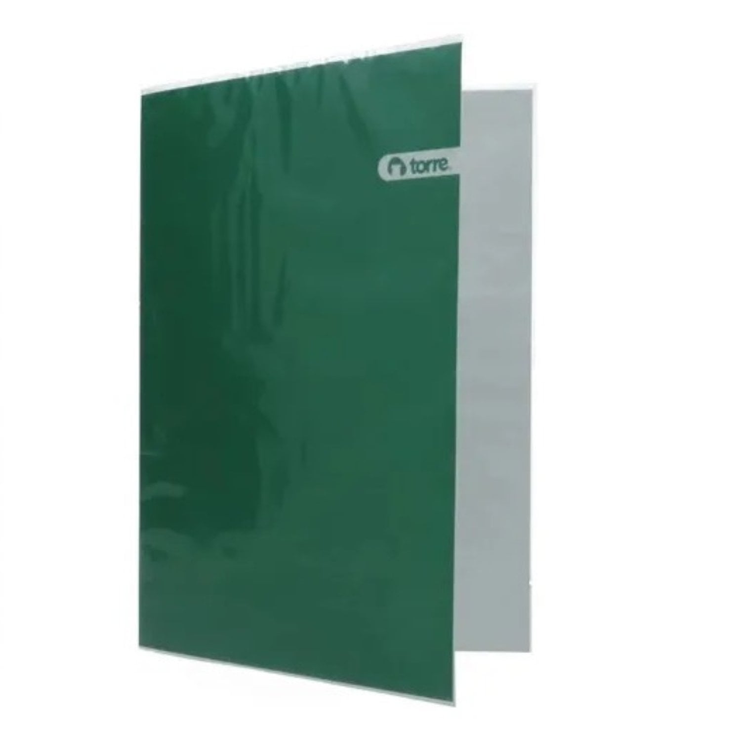 PACK X 4 ARCHIVADOR PLASTIFICADO / VERDE – TORRE - 1