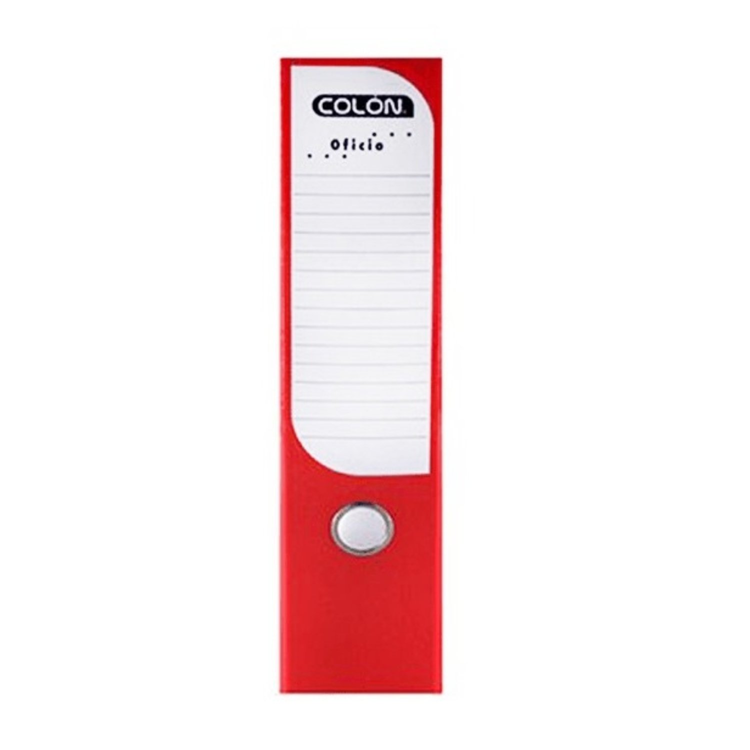 ARCHIVADOR OFICIO ANCHO COLORES ROJO – COLON - 1