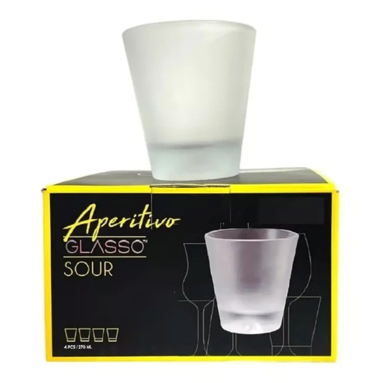 SET 4 VASOS FROZEN GLASSO - 1