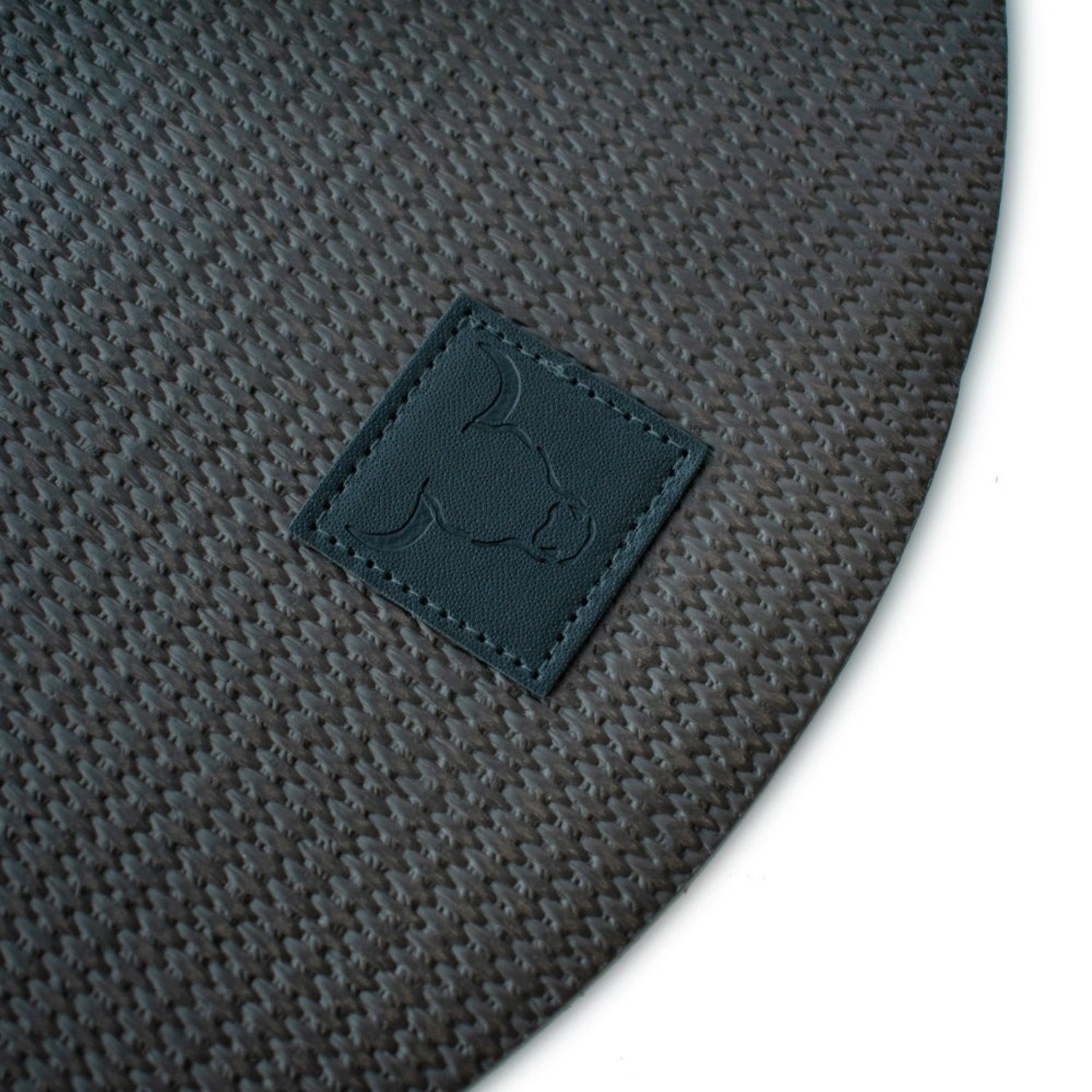 INDIVIDUAL PU REDONDO 38CM GRIS WAYU - 1
