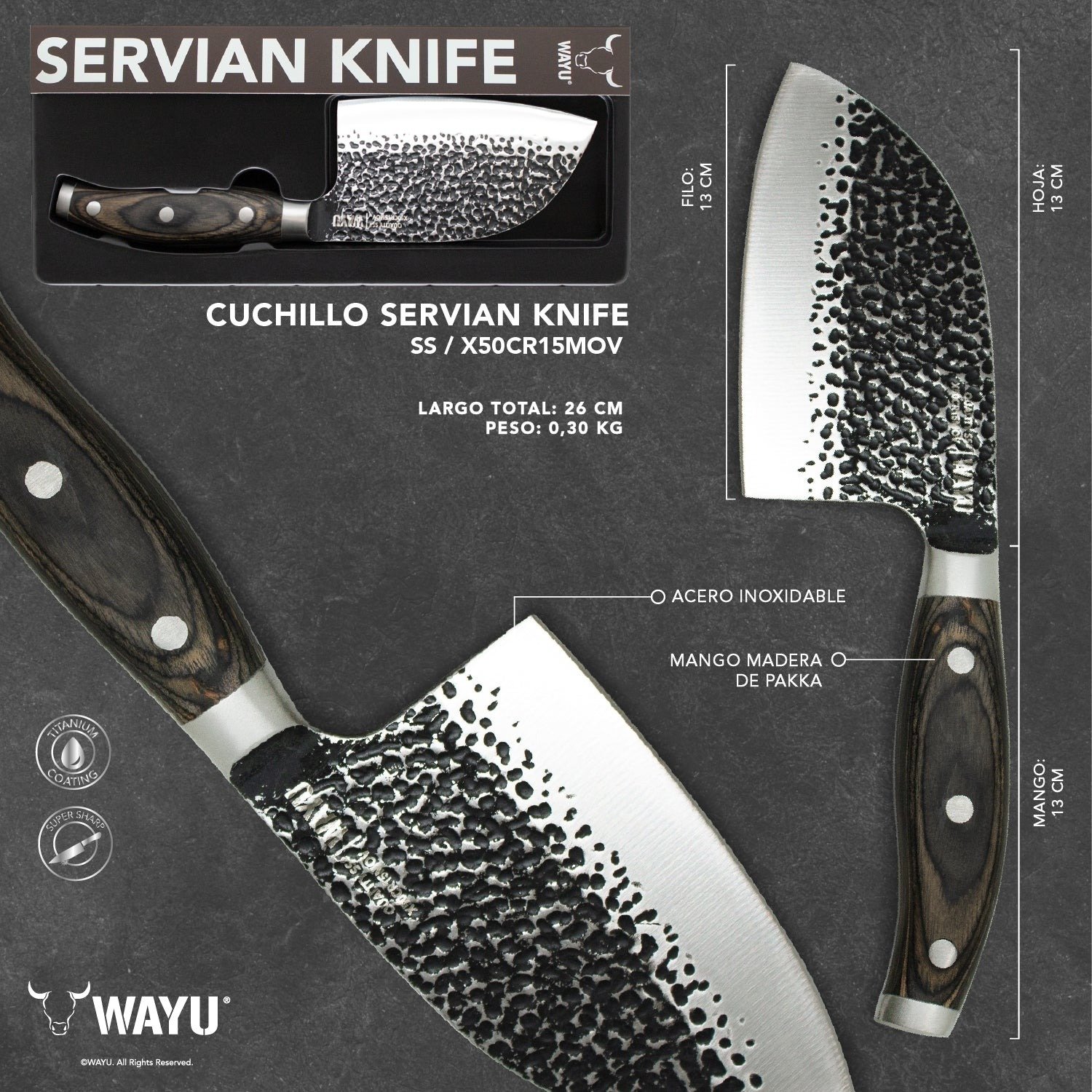 CUCHILLO HAMMER SERBIAN WAYU - 2