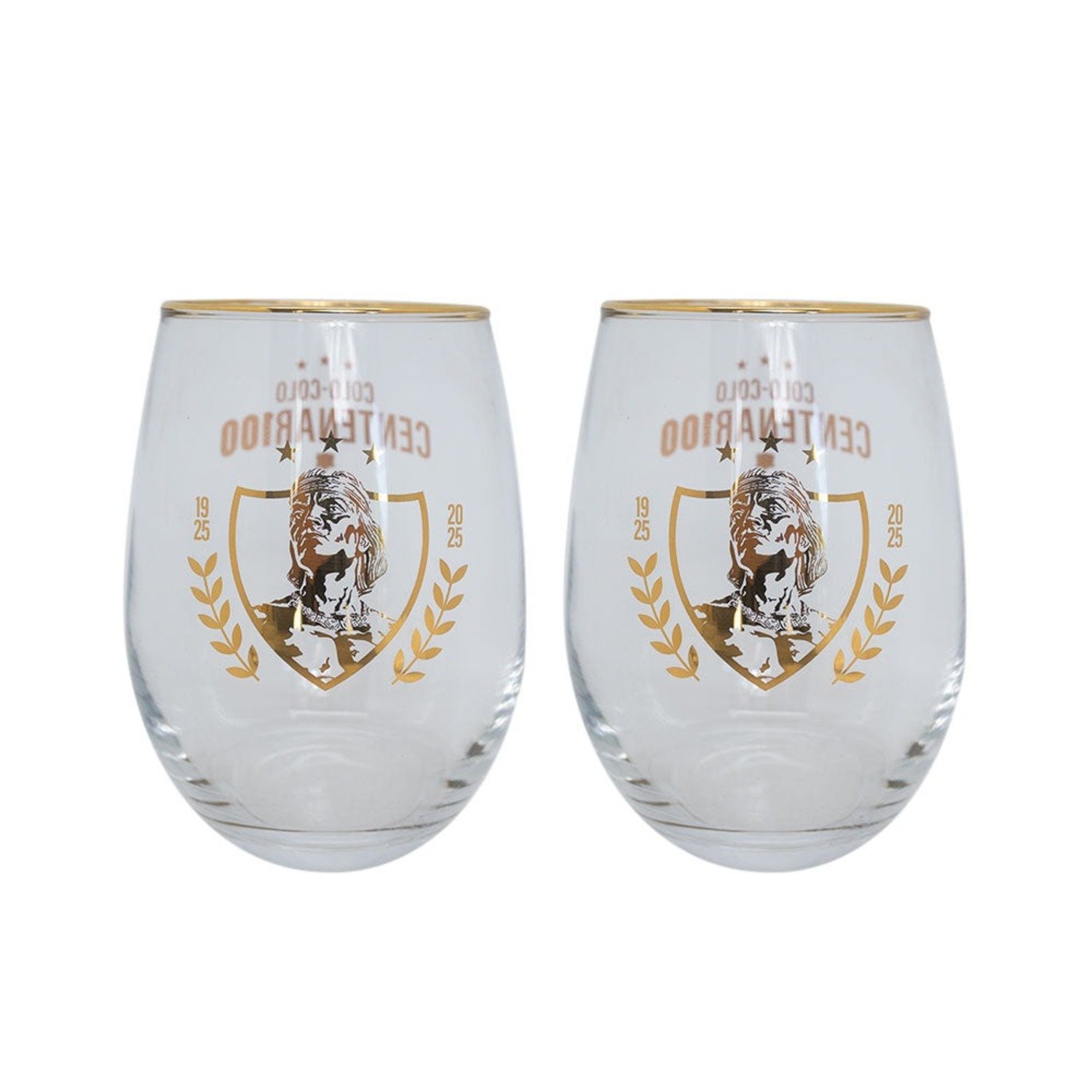 SET DOS VASOS CENTENARIO COLO COLO - 1