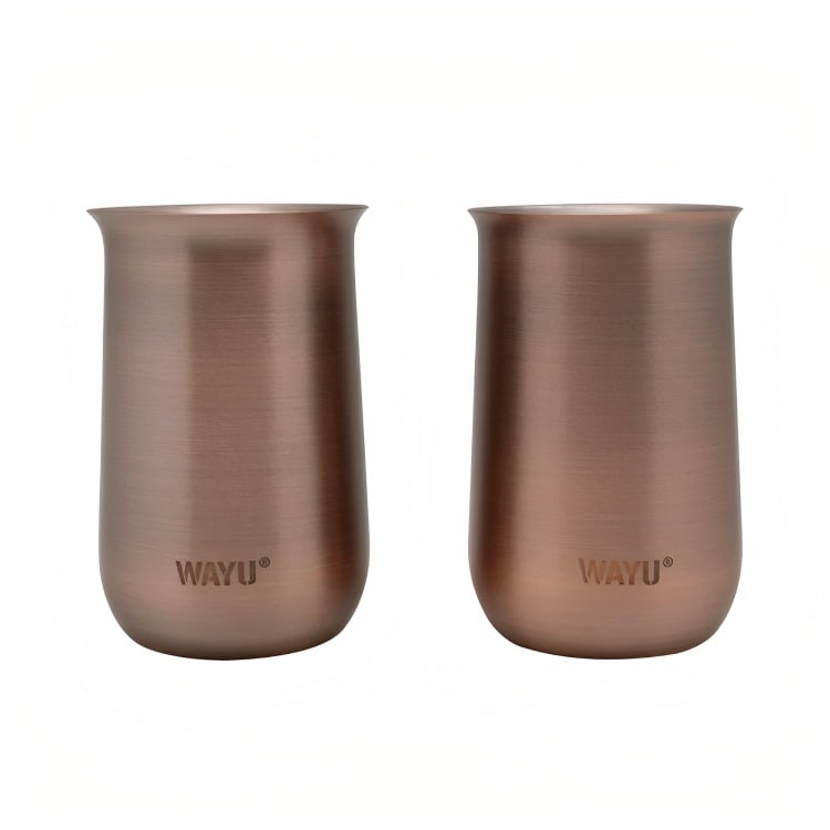 SET 2 VASOS APERITIVO COPPER LINE WAYU - 4