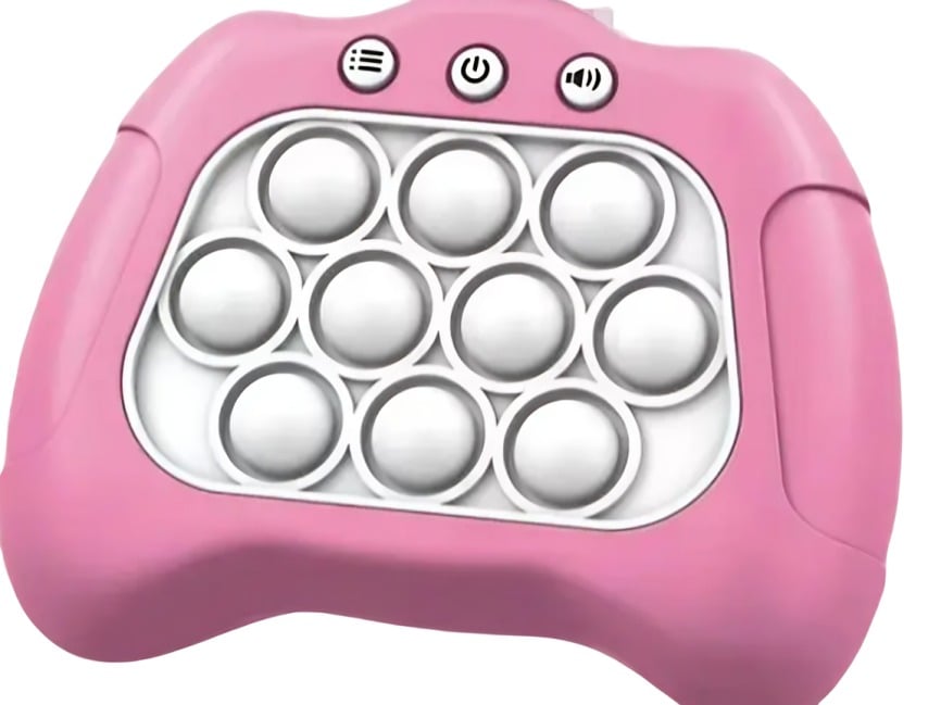 JUEGO POP IT ELECTRONICO PARA NIÑOS ANTIESTRES ROSA - 1