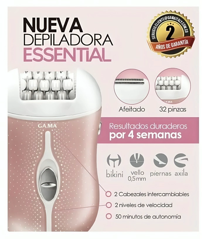 DEPILADORA ESSENTIAL BVT GAMA - 3