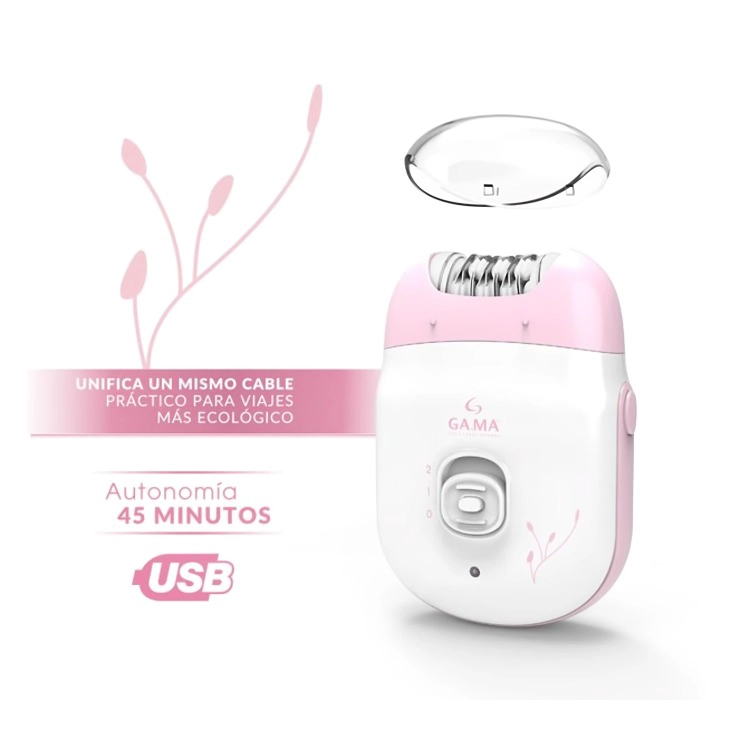 DEPILADORA INALAMBRICA USB GAMA VELVET USB - 3