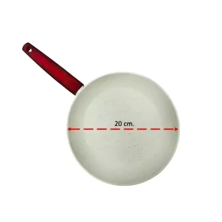 SARTEN DE CERAMICA MARMOLEADO 20 CM ARTE ANDINO - 1