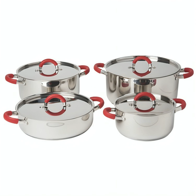 BATERIA INOX  ARTE ANDINO 8 PIEZAS - 1