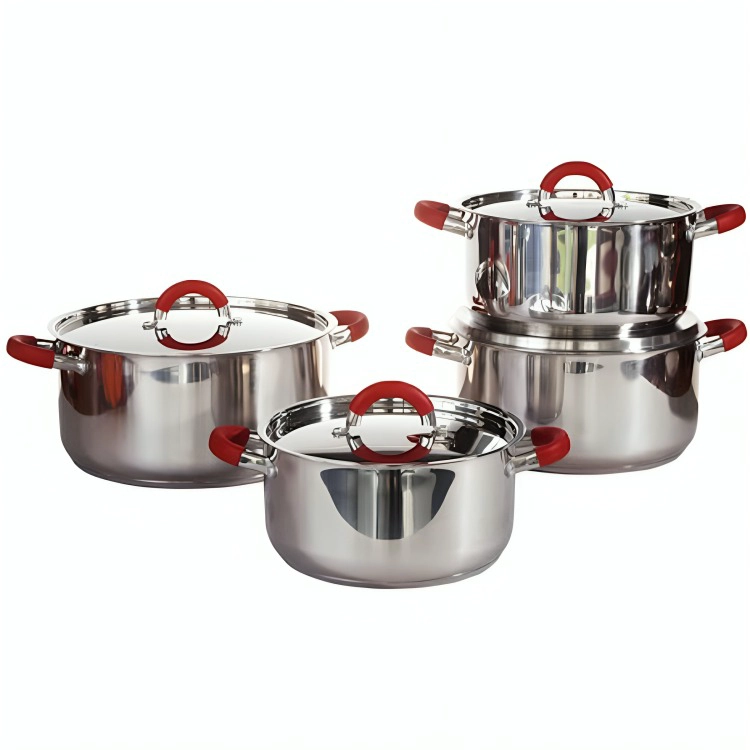BATERIA INOX  ARTE ANDINO 8 PIEZAS - 2