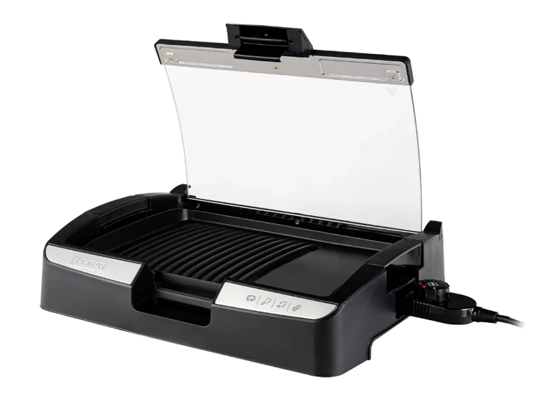 PARRILLA ELECTRICA TAPA DE VIDRIO 1800W 225°C TH-224 THOMAS THOMAS - 3
