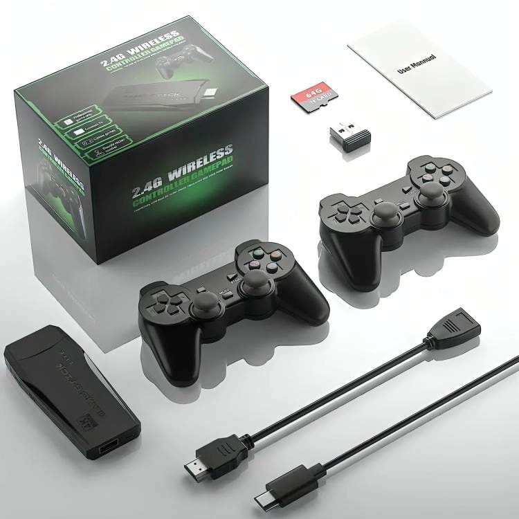 GAMER STICK 4K M8 LITE PARA TV CON MAS DE 20000 JUEGOS - 2