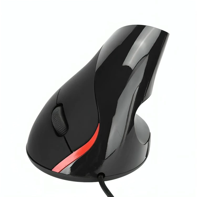 MOUSE OPTICO USB VERTICAL ERGONOMICO ALAMBRICO - 2