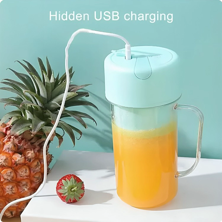VASO LICUADORA JUGUERA PORTATIL MINI RECARGABLE DE 420ML - 2