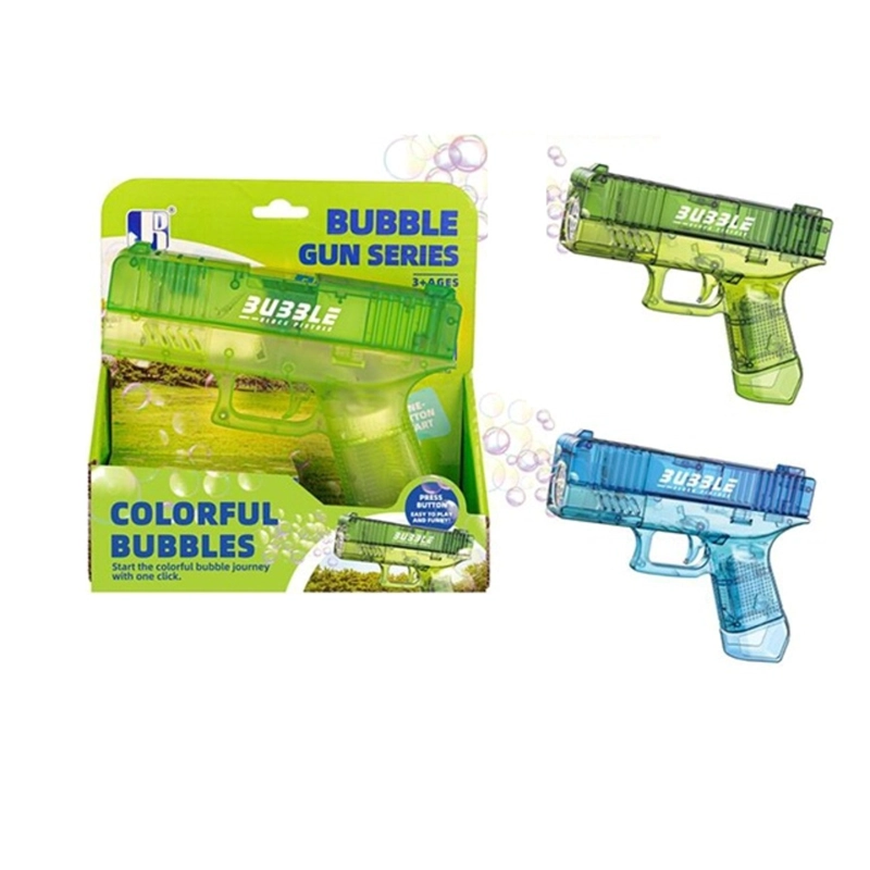 JUGUETE PISTOLA BURBUJA 6 HORIFICIOS - 1