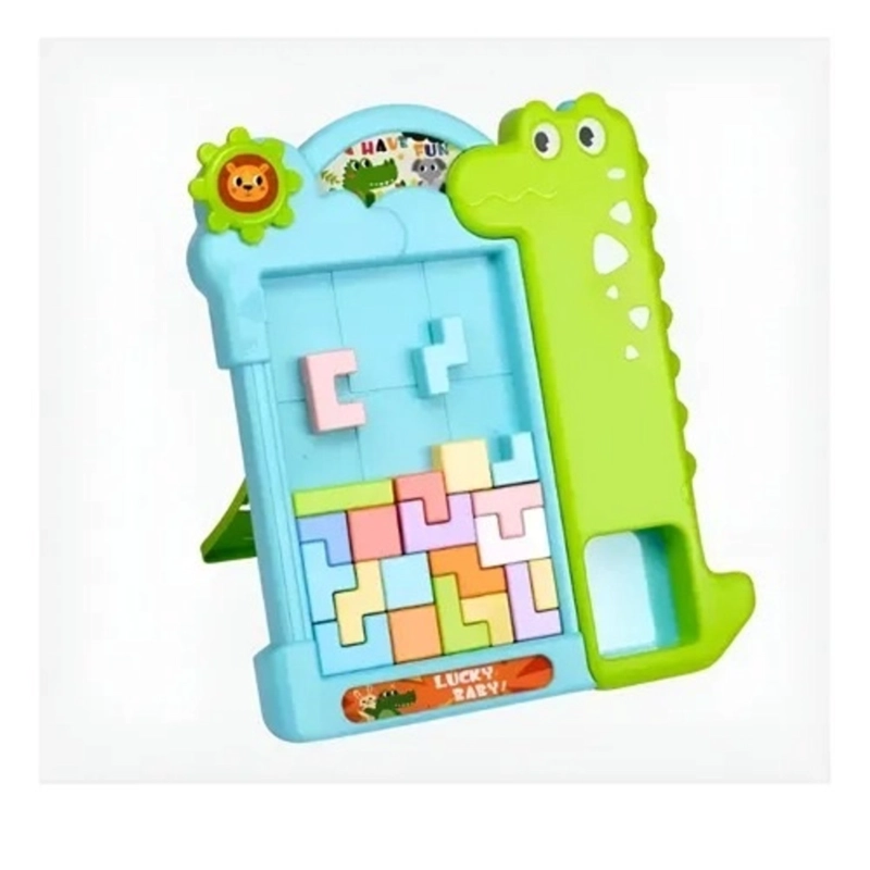 TETRIS DINOSAURIO VERDE - 3