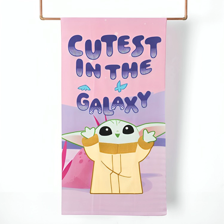 TOALLA DE PLAYA MICROFIBRA STAR WARS GALAXY - 1