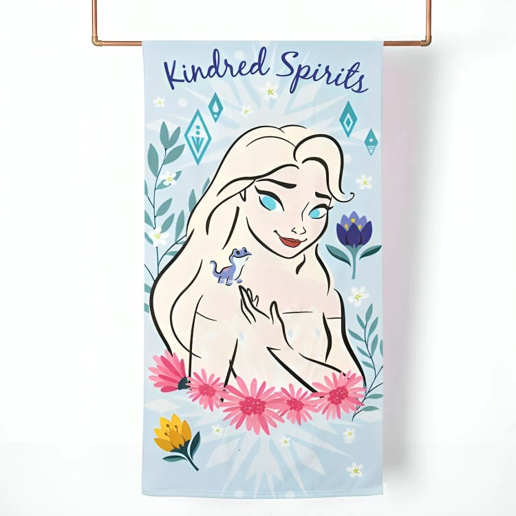 TOALLA DE PLAYA MICROFIBRA FROZEN SPIRITS - 1