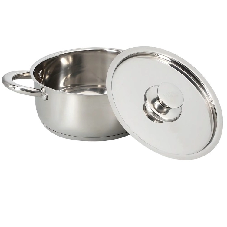 BATERIA DE COCINA 6 PIEZAS ACERO INOXIDABLE 420-6SS WENS - 1