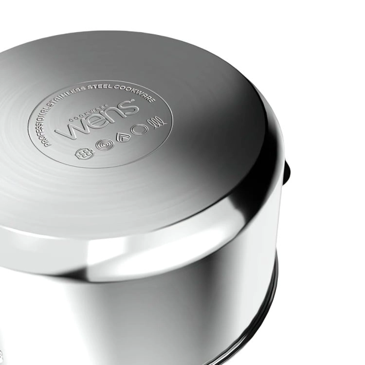 BATERIA DE COCINA 6 PIEZAS ACERO INOXIDABLE 420-6SS WENS - 4