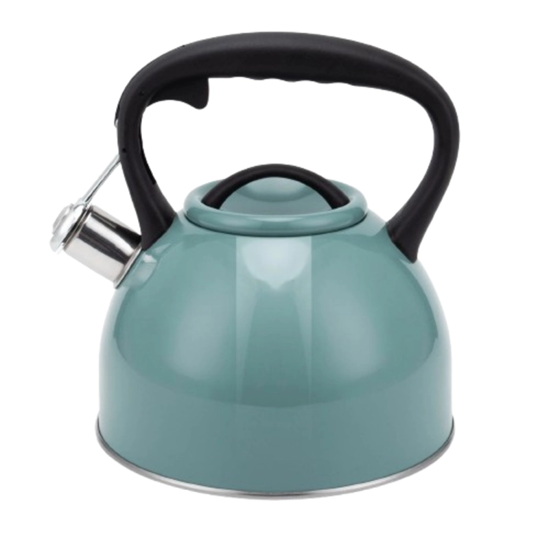 TETERA ACERO INOXIDABLE CON MANGO 3 LITROS TURQUESA SELENE WENS - 1