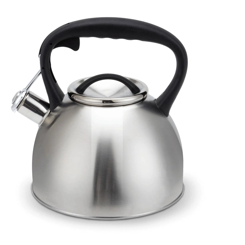 TETERA ACERO INOXIDABLE CON MANGO 3 LITROS PLATEADA SELENE WENS - 3
