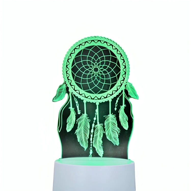 LAMPARA LED RGB VISUALIZACION 3D NETO - 1