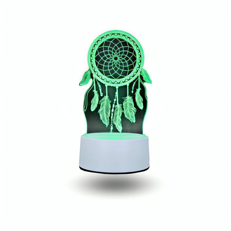 LAMPARA LED RGB VISUALIZACION 3D NETO - 2