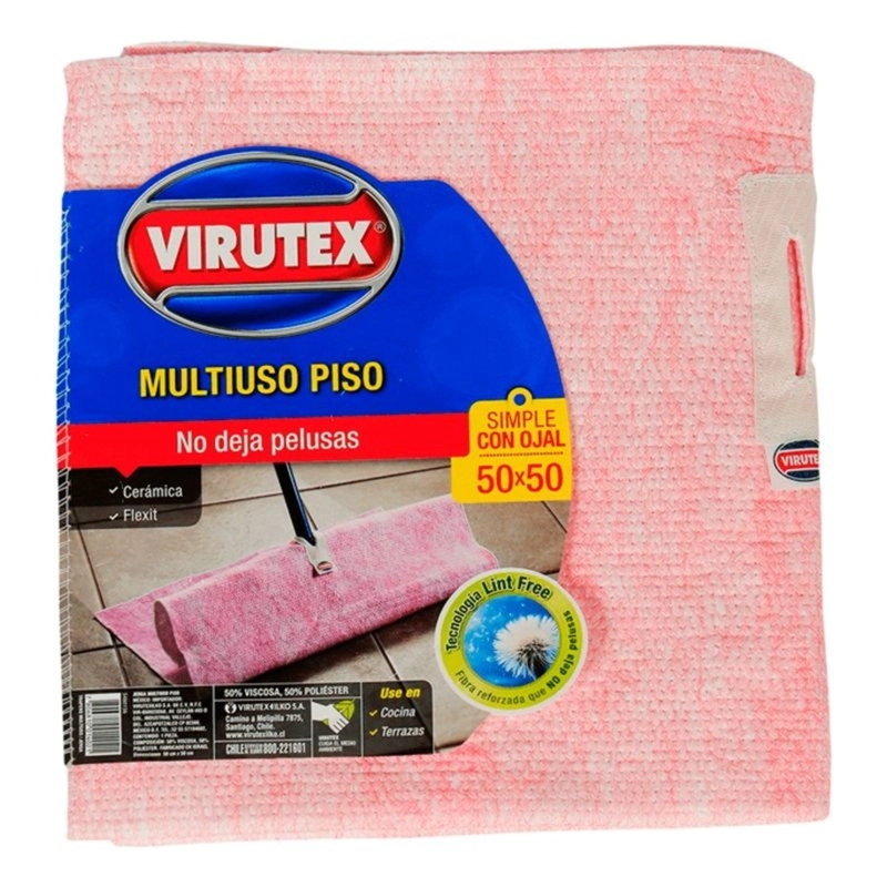 PACK X 4 TRAPERO DE ALGODON SIMPLE 50×50 – VIRUTEX - 2