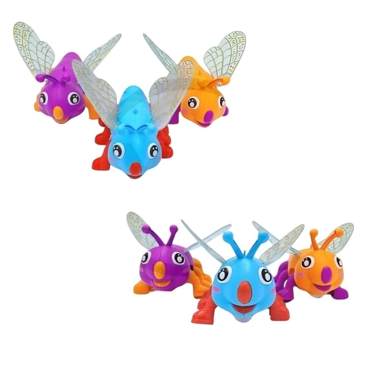 PAK DE 3 MARIPOSA CAMINANTE LUZ SONIDO - 2