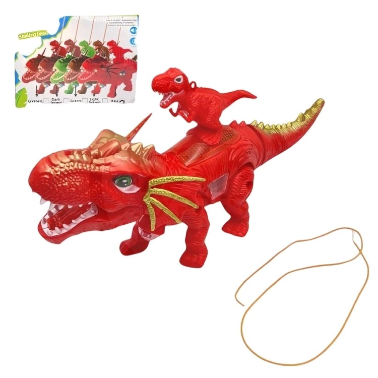 PAK DE 3 DRAGON CON REX JINETE - 2