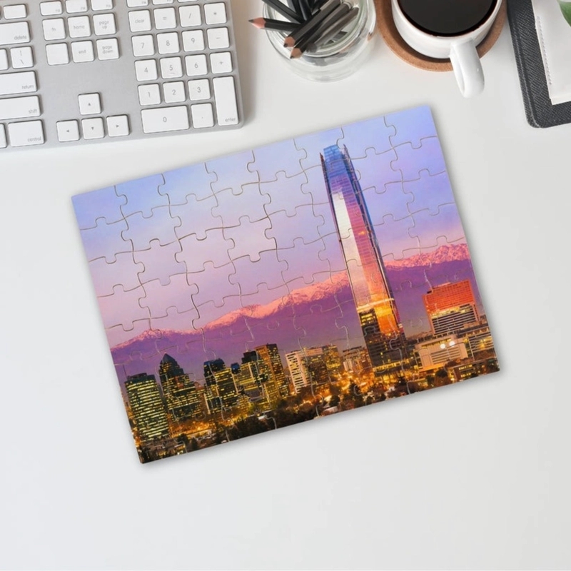 ROMPECABEZAS PUZZLE CON PAISAJES DE CHILE SOUVENIR COSTANERA - 4