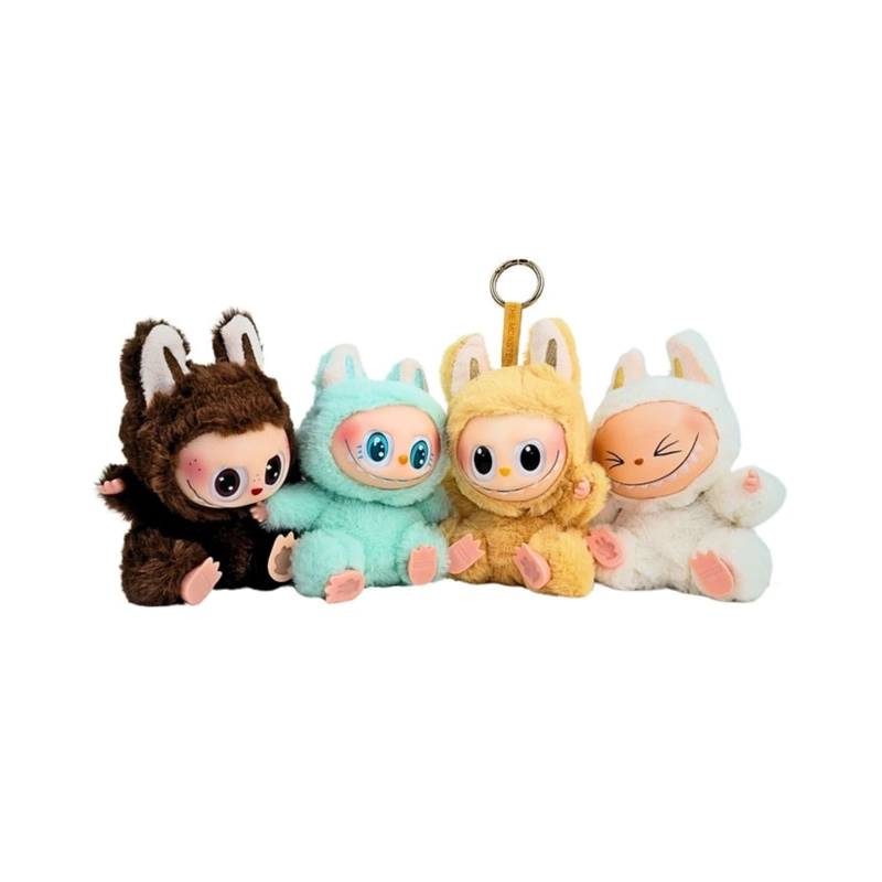 LABUBU PELUCHE HAVE A SEAT SET INDIVIDUAL BLANCO - 1