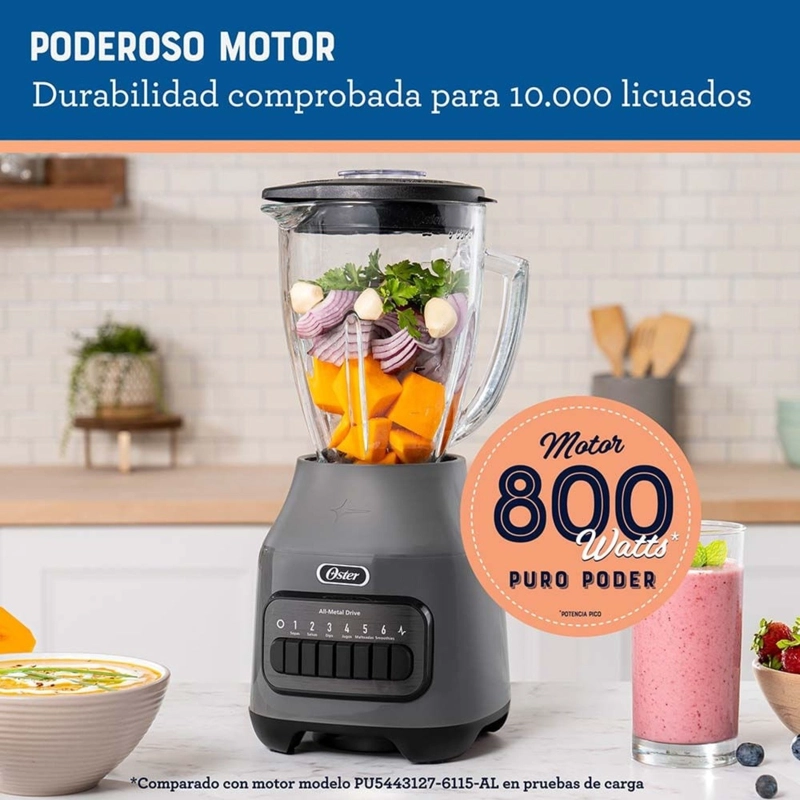 LICUADORA OSTER®  6 VELOCIDADES MAS PULSO BLSTPEG-GPB - 8