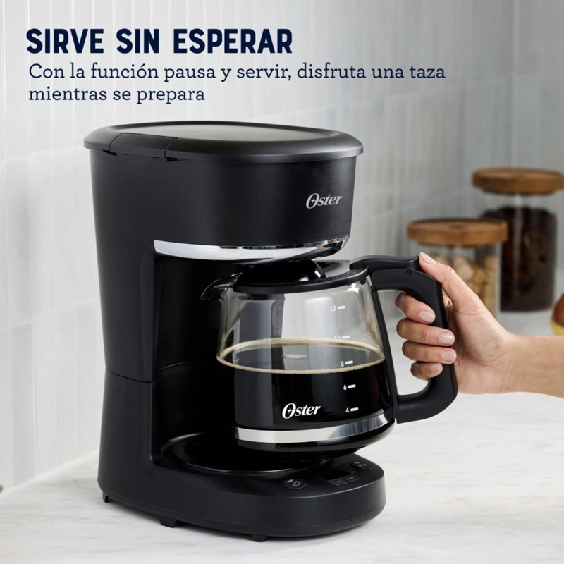CAFETERA PROGRAMABLE OSTER DE 12 TAZAS DE CAPACIDAD CON FILTRO - 3