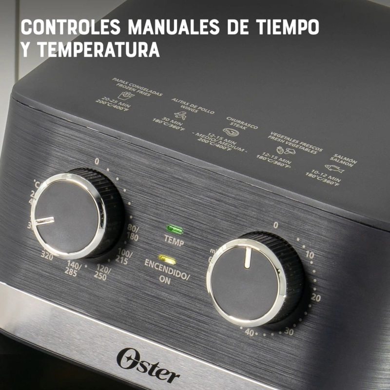 FREIDORA DE AIRE MANUAL OSTER® DIAMONDFORCE 4 LITROS - 3