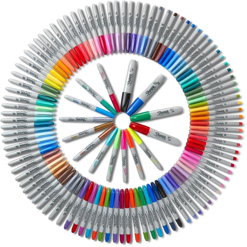 MARCADORES PERMANENTES UTIMATE PACK COLORES 115 PIEZAS - 4