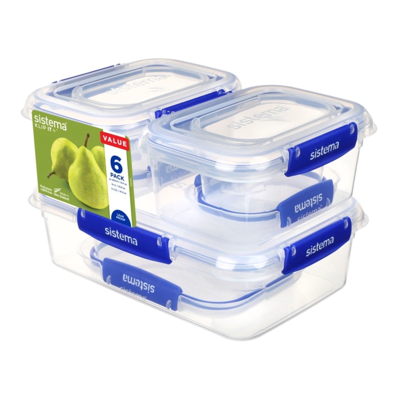 PACK HERME TICOS SISTEMA® KLIP IT PLUS 6 UNIDADES - 3