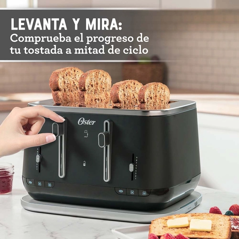 TOSTADORA PREMIUM PARA 4 REBANADAS TSSTTA4540B - 7