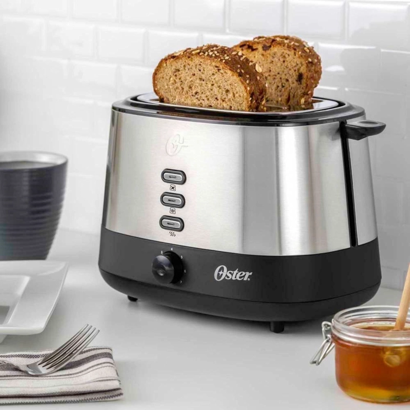 TOSTADOR OSTER® 2 REBANADAS EN ACERO INOXIDABLE TSSTTR500 - 1