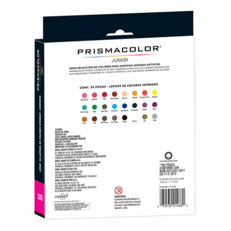 LAPICES DE COLORES PRISMACOLOR JR. 24 COLORES - 2