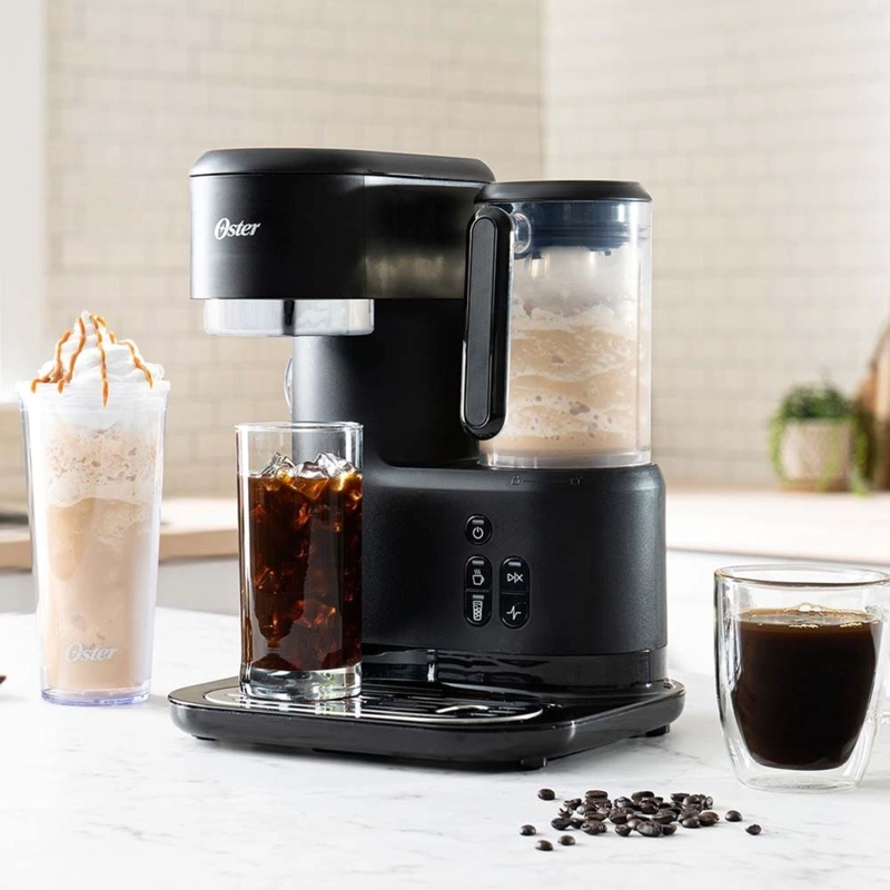 CAFETERA PARA FRAPPE  CON LICUADORA CON 3 FUNCIONES NEGRA BVSTDC03B - 7