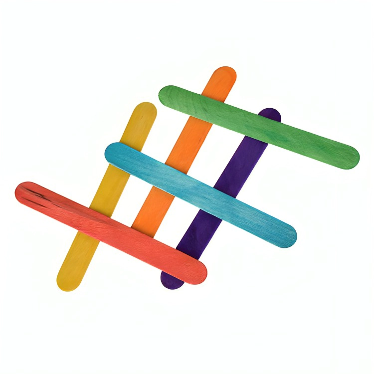PACK 4 PALOS DE HELADO COLORES 50 UNIDADES – TORRE - 2