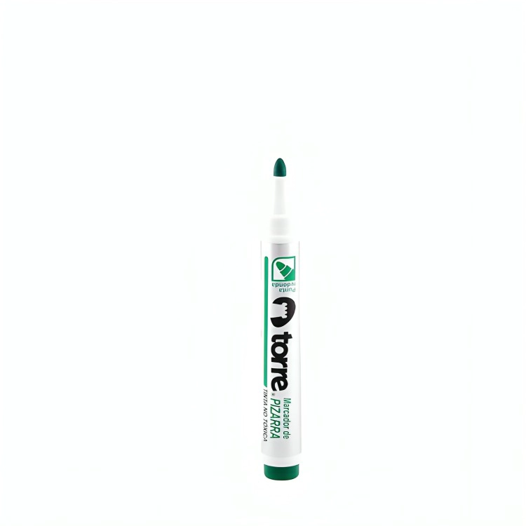 PACK 4 MARCADORES DE PIZARRA PUNTA REDONDA / VERDE – TORRE - 1