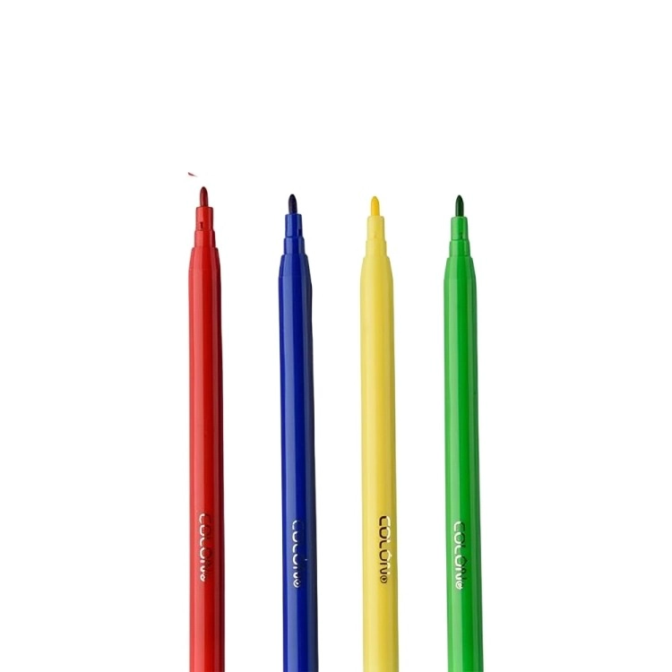 PACK 4 PLUMONES DIBUJO 12 COLORES – COLON - 2