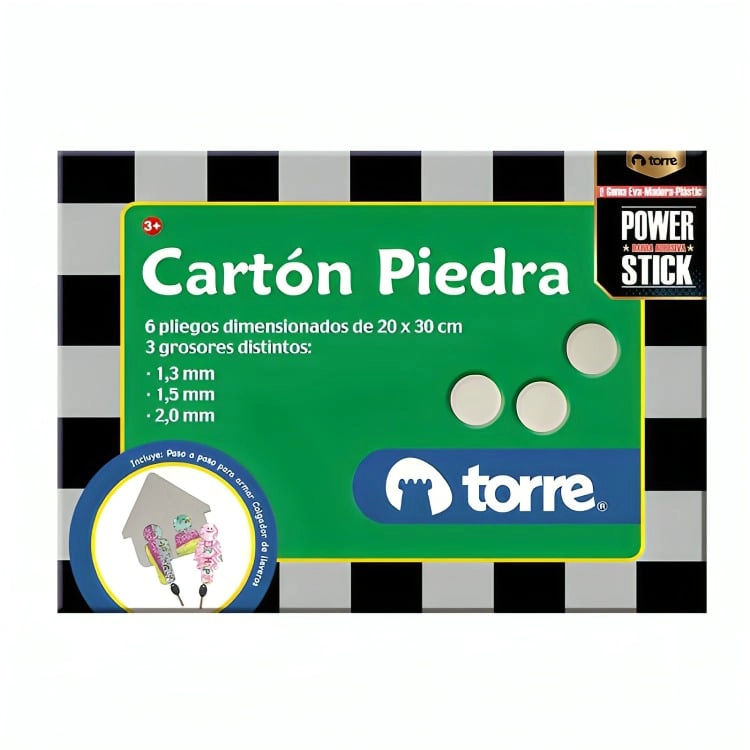 PACK 3 BOLSON CARTON PIEDRA – TORRE - 3
