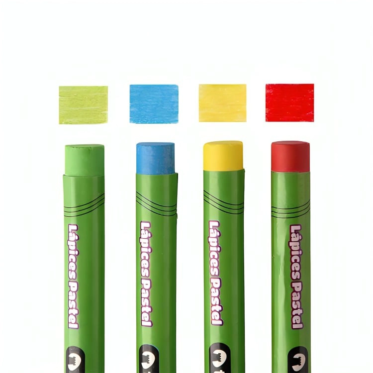 PACK 4 SET DE LAPICES PASTEL 12 UNIDADES - 1