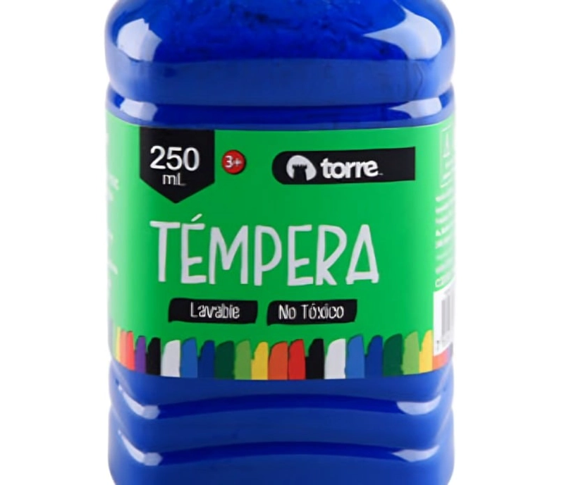 PACK 3 TE MPERA 250 ML / AZUL – TORRE - 3